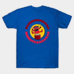 Taiko monster lettering T-Shirt